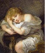 Jean-Baptiste Greuze L'enfant a la colombe oil painting artist